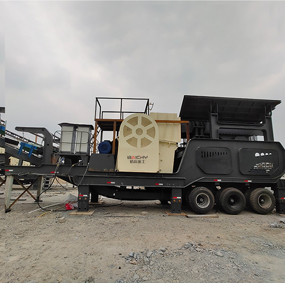 顎式移動破碎站|移動式破碎設(shè)備-佰辰機械